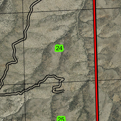 Painted Hills T10S R20E Township Map Preview 3