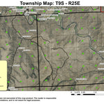 Haystack Creek T9S R25E Township Map Preview 1