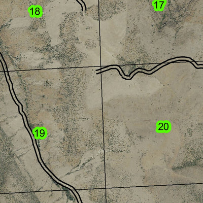 Haystack Creek T9S R25E Township Map Preview 2