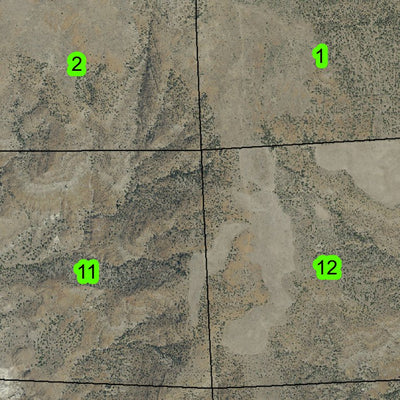 Haystack Creek T9S R25E Township Map Preview 3