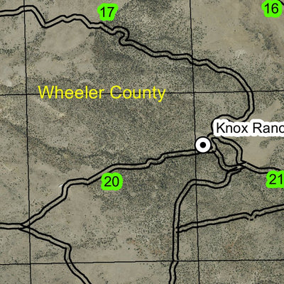 Cripple Creek T7S R20E Township Map Preview 2