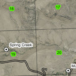 Mountain Creek T12S R25E Township Map Preview 2