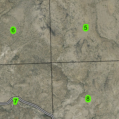 Mountain Creek T12S R25E Township Map Preview 3