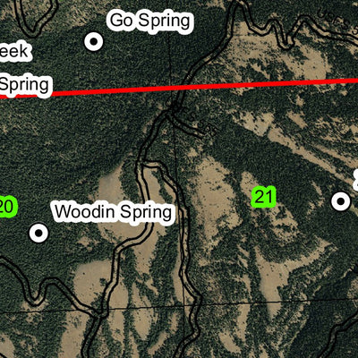 Peterson Point T13S R22E Township Map Preview 2