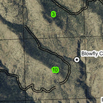 Keys Mountain T9S R22E Township Map Preview 3