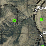 Service Creek T9S R23E Township Map Preview 3