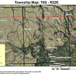 Squaw Butte T6S R22E Township Map Preview 1
