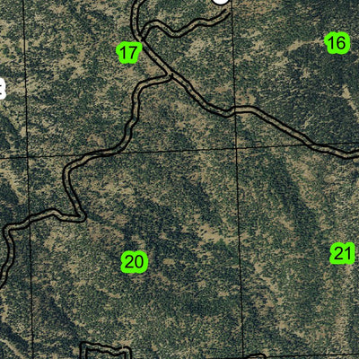 Widow Meadow T7S R23E Township Map Preview 2