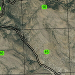 Old Amunger Cabin T11S R25E Township Map Preview 3