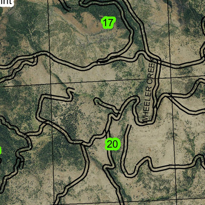 Wheeler Point T7S R24E Township Map Preview 2