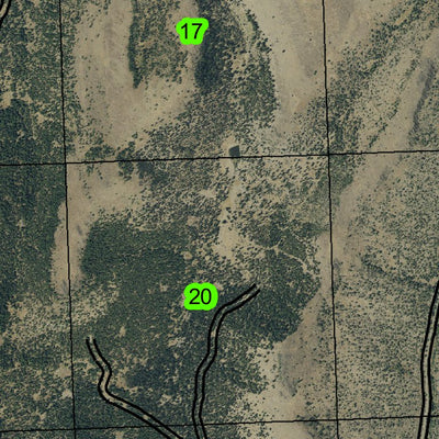 Steamboat Mountain T10S R24E Township Map Preview 2