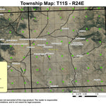 Waterman T11S R24E Township Map Preview 1