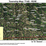 Wolf Mountain T14S R25E Township Map Preview 1