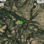 Wolf Mountain T14S R25E Township Map Preview 2