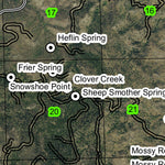 Ochoco Pass T12S R20E Township Map Preview 2