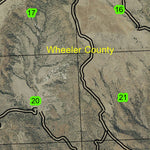 Spray T8S R24E Township Map Preview 2
