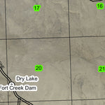 Table Mountain T12S R24E Township Map Preview 2