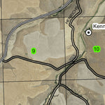 Moro T1S R17E Township Map Preview 3