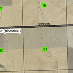 Hay Canyon T1N R18E Township Map Preview 2