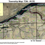 John Day Dam T3N R17E Township Map Preview 1