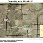 Grass Valley T2S R16E Township Map Preview 1