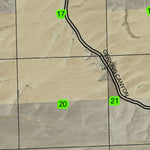 Rufus T2N R17E Township Map Preview 2