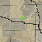 Rufus T2N R17E Township Map Preview 3