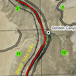 Gordon Butte T1N R15E Township Map Preview 3