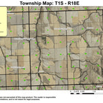 Fairview T1S R18E Township Map Preview 1