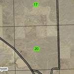 Bakeoven T5S R16E Township Map Preview 2