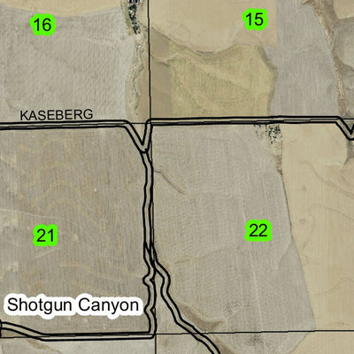 Locust Grove T1N R16E Township Map Preview 2