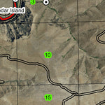 Box Elder Canyon T2S R15E Township Map Preview 3
