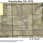 Kent T4S R17E Township Map Preview 1