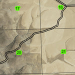 Swanson Canyon T2N R19E Township Map Preview 2