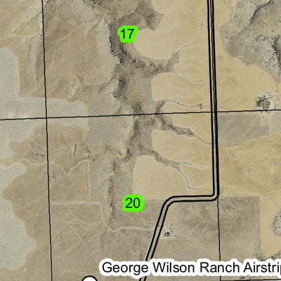 Wolf Mountain T4S R18E Township Map Preview 2