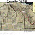 Emigrant Springs T2N R18E Township Map Preview 1