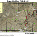 Sherars Falls T3S R14E Township Map Preview 1