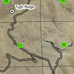 Sherars Falls T3S R14E Township Map Preview 2