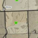 Wilcox T5S R17E Township Map Preview 2