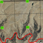 Flanagan T4S R15E Township Map Preview 2