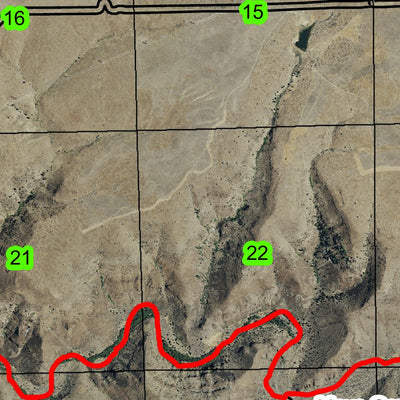 Flanagan T4S R15E Township Map Preview 2