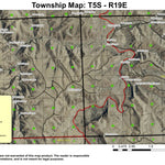 Table Rock T5S R19E Township Map Preview 1
