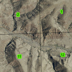 Table Rock T5S R19E Township Map Preview 3