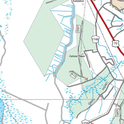 Croatan National Forest, Forest Visitor Map Preview 2