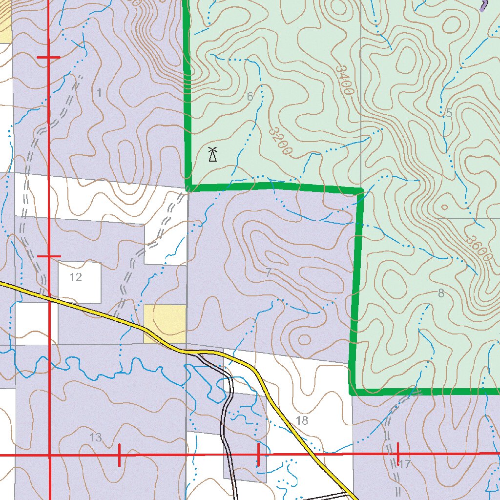 Custer Gallatin NF - Ashland Ranger District North 2016 Map by US ...