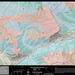 2020 Double Map GMU 8 Big Game Colorado Public / Private Lands and Habitat and Range Elk Deer Preview 1