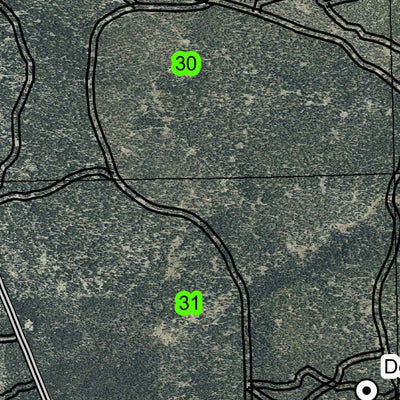 Walker Basin Canal T23S R10E Township Map Preview 3