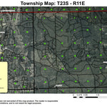 Ipsoot Butte T23S R11E Township Map Preview 1