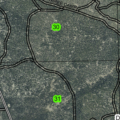 Ipsoot Butte T23S R11E Township Map Preview 3
