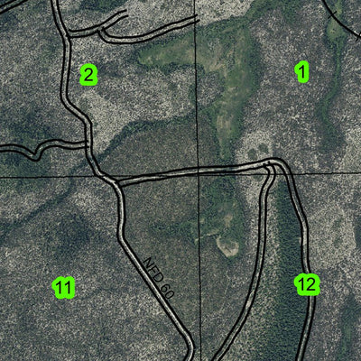 Mowich T25S R7E Township Map Preview 3
